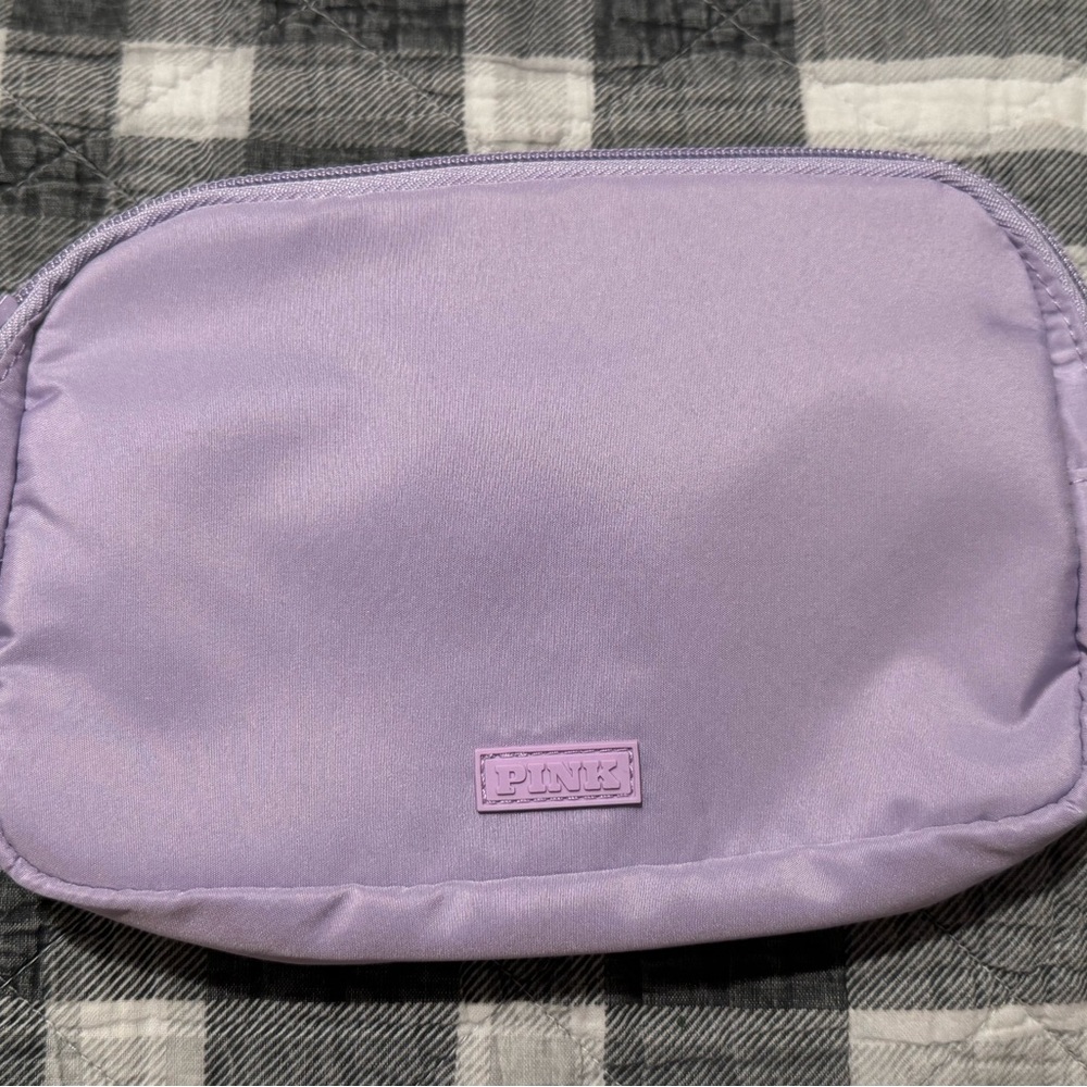 Victoria’s Secret PINK Lavender Crossbody Belt Bag NWT